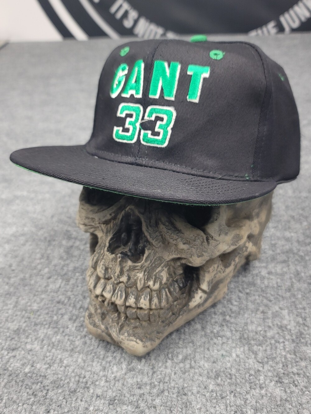 Checkered Flag Sports Harry Gant Racing #33 Harry Gant Snapback Hat Black NASCAR